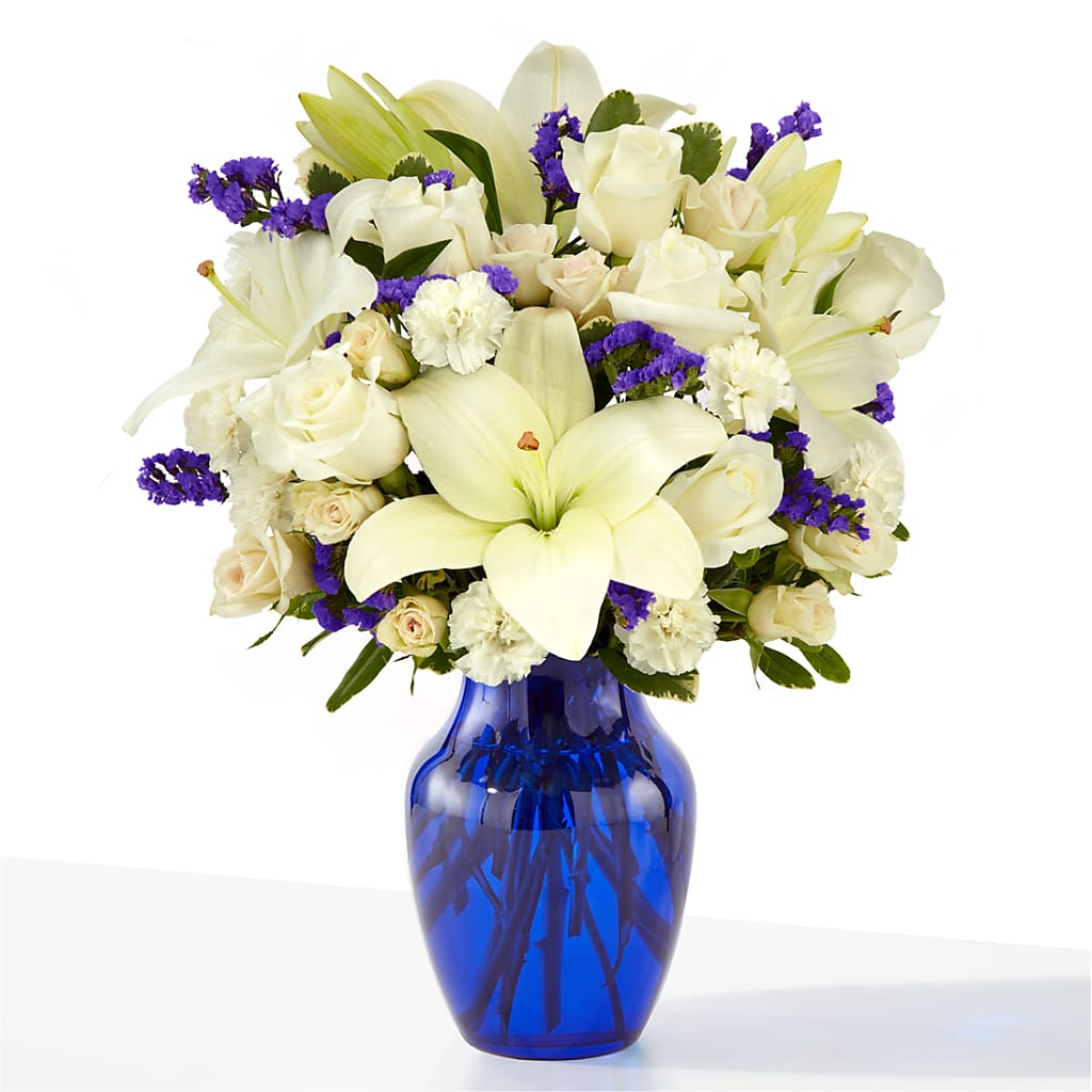 Sapphire Rush Bouquet – Windsor Florist Inc., The, New York NY