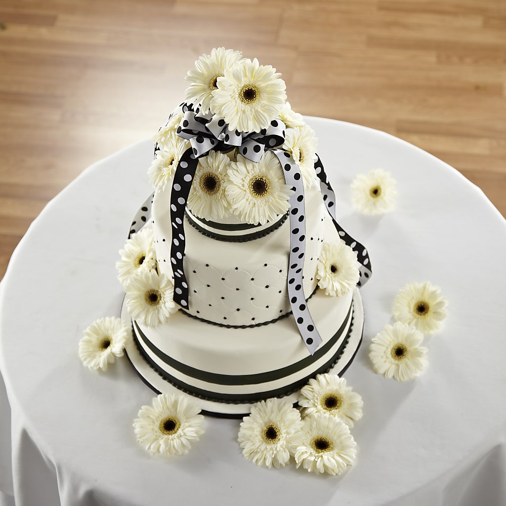 Simple Sophistication Cake Décor – Windsor Florist Inc., The, New York NY