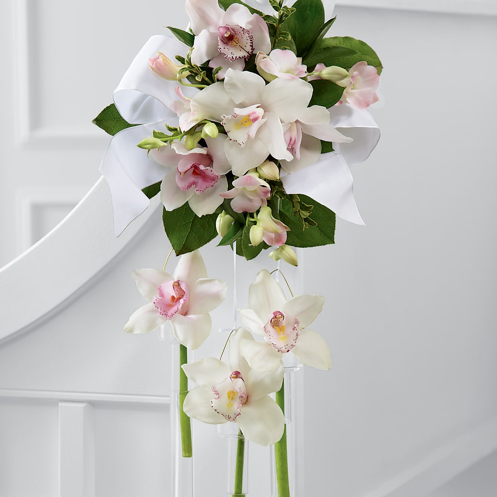 Perfect Entrance Pew Arrangement – Windsor Florist Inc., The, New York NY
