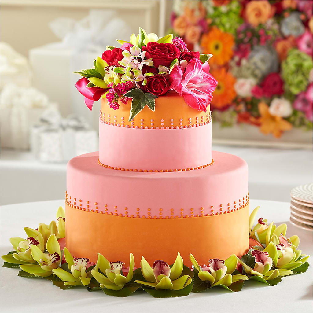 Sweet Citrus Cake Decor – Windsor Florist Inc., The, New York NY