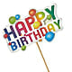 Happy Birthday Pick –  Windsor Florist Inc., The, New York NY