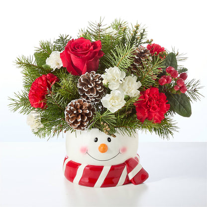 Jolly Snowman Bouquet –  Windsor Florist Inc., The, New York NY