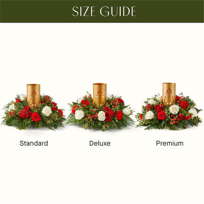 December Dreams Centerpiece –  Windsor Florist Inc., The, New York NY
