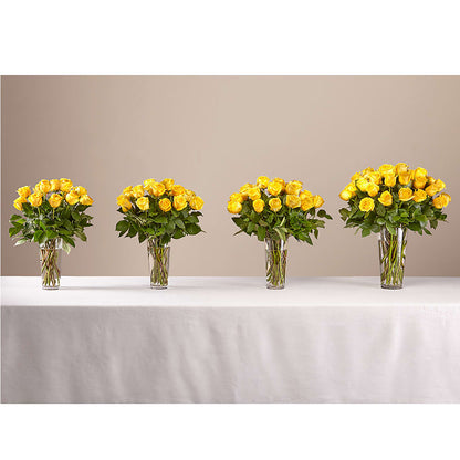 Long Stem Yellow Rose Bouquet –  Windsor Florist Inc., The, New York NY