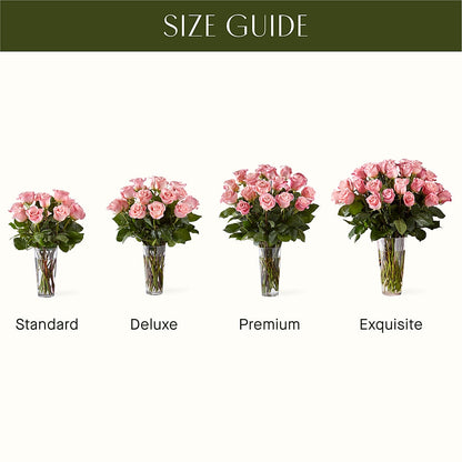 Long Stem Pink Rose Bouquet –  Windsor Florist Inc., The, New York NY