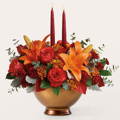 Fruits of Fall Centerpiece –  Windsor Florist Inc., The, New York NY
