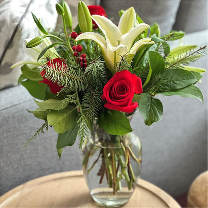 Sparkling Snowflakes Bouquet –  Windsor Florist Inc., The, New York NY