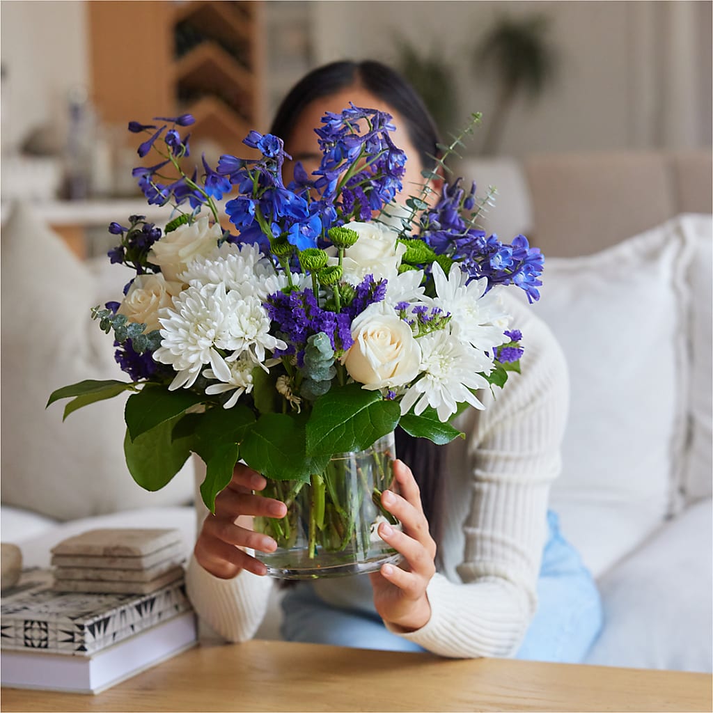 Cerulean Waves Bouquet –  Windsor Florist Inc., The, New York NY