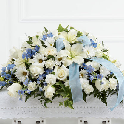 Tender Treasure Casket Spray –  Windsor Florist Inc., The, New York NY
