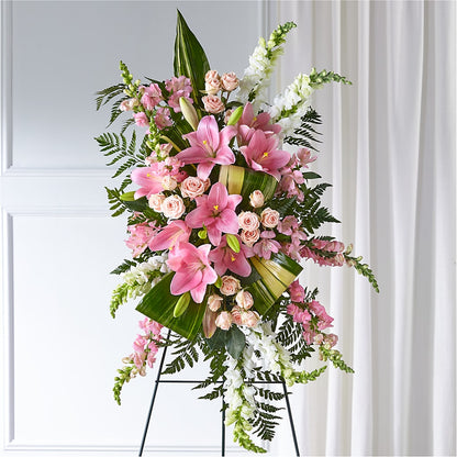 Elegant Embrace Standing Spray –  Windsor Florist Inc., The, New York NY