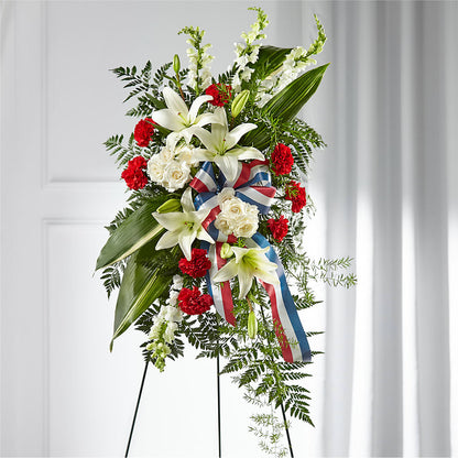 Stars of Life Standing Spray –  Windsor Florist Inc., The, New York NY