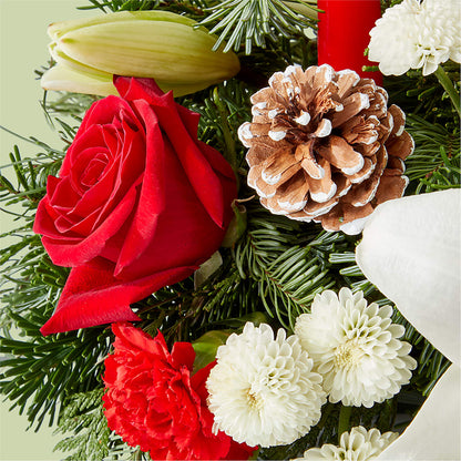 Seasonal Festivities Centerpiece –  Windsor Florist Inc., The, New York NY