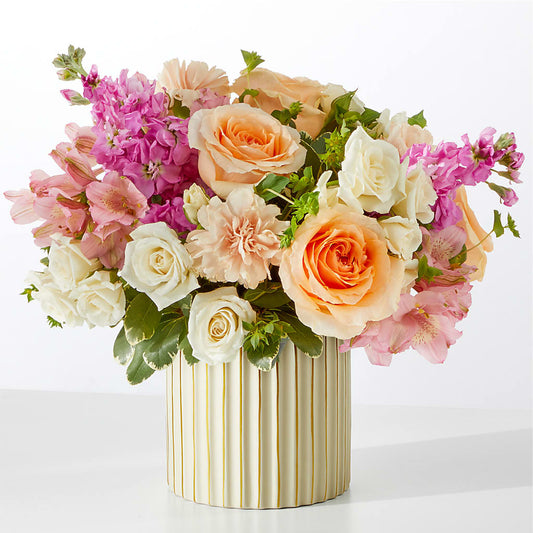 Paradise Bouquet with Ivory Vase –  Windsor Florist Inc., The, New York NY