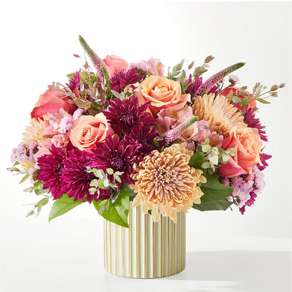 Berry Cobbler Bouquet with Ivory Vase –  Windsor Florist Inc., The, New York NY
