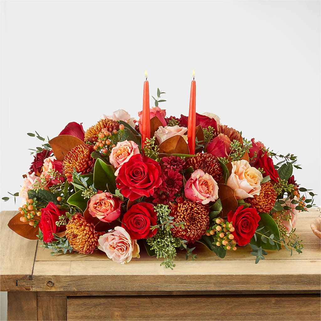 Gather Near Centerpiece –  Windsor Florist Inc., The, New York NY